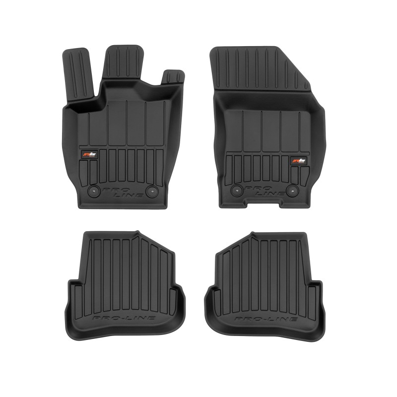 Tappetini compatibili con Audi A1 Sportback 8X 2012-2014, su misura in Gomma TPE