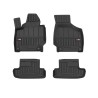 Tappetini compatibili con Audi TT II 2006-2014, su misura in Gomma TPE