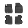 Tappetini compatibili con Toyota Yaris I 1999-2006, su misura in Gomma TPE