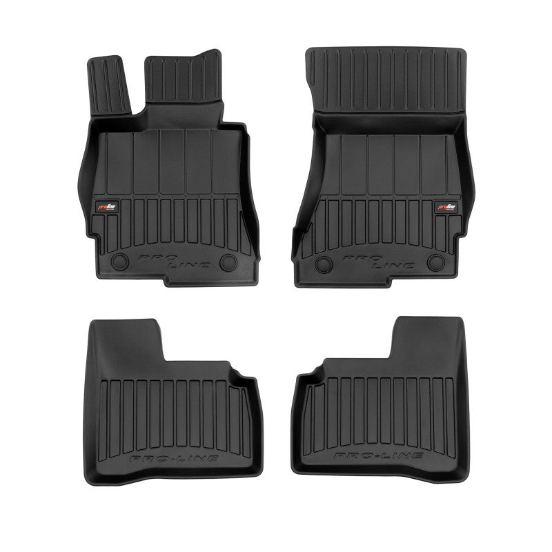 Tappetini compatibili con Mercedes-Benz Classe S W221 2005-2013, su misura in Gomma TPE