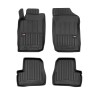 Tappetini compatibili con Peugeot 206 1998-2009, su misura in Gomma TPE