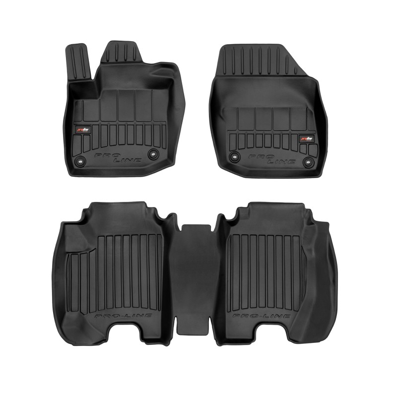 Tappetini compatibili con Honda Civic IX 2011-2016, su misura in Gomma TPE