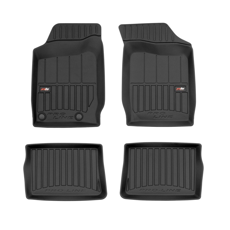 Tappetini compatibili con Renault Thalia I 1999-2008, su misura in Gomma TPE