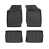 Tappetini compatibili con Renault Thalia I 1999-2008, su misura in Gomma TPE