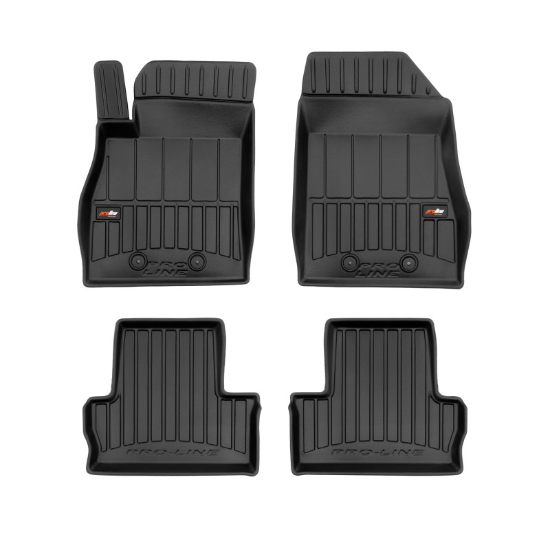 Tappetini compatibili con Opel Ampera 2012-2014, su misura in Gomma TPE