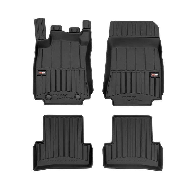 Tappetini compatibili con Renault Modus 2004-2012, su misura in Gomma TPE