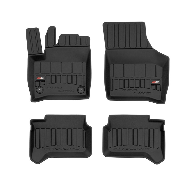 Tappetini compatibili con Skoda Citigo-e iV 2019-2020, su misura in Gomma TPE