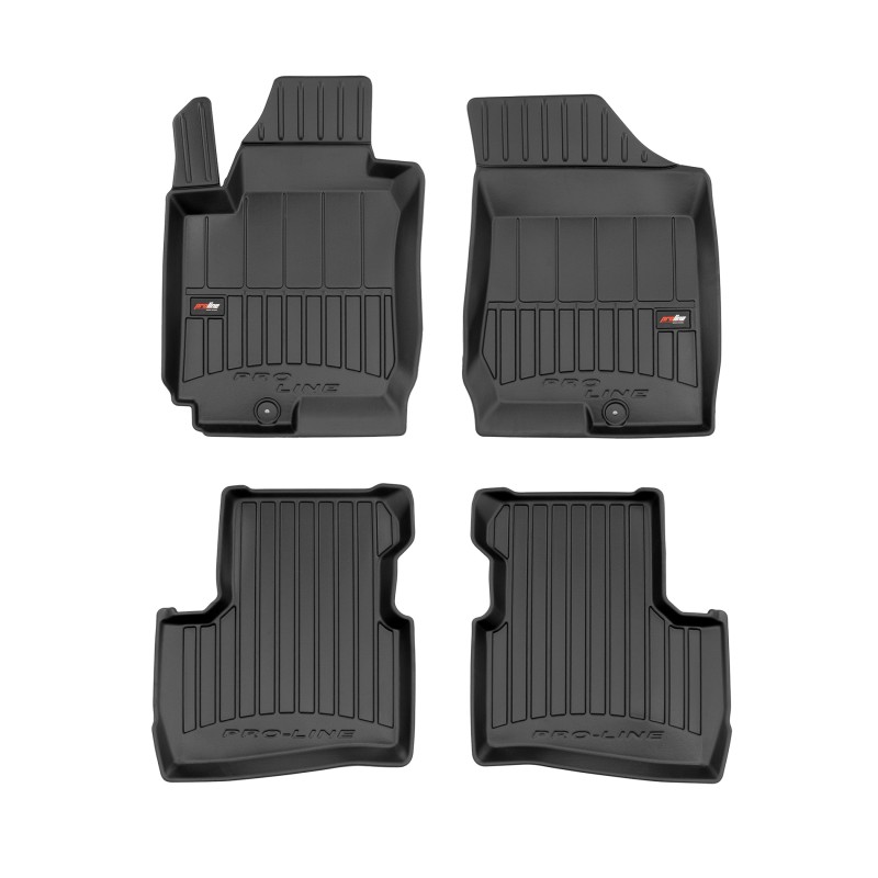 Tappetini compatibili con Kia Proceed I 2006-2012, su misura in Gomma TPE