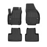 Tappetini compatibili con Opel Meriva B 2010-2017, su misura in Gomma TPE
