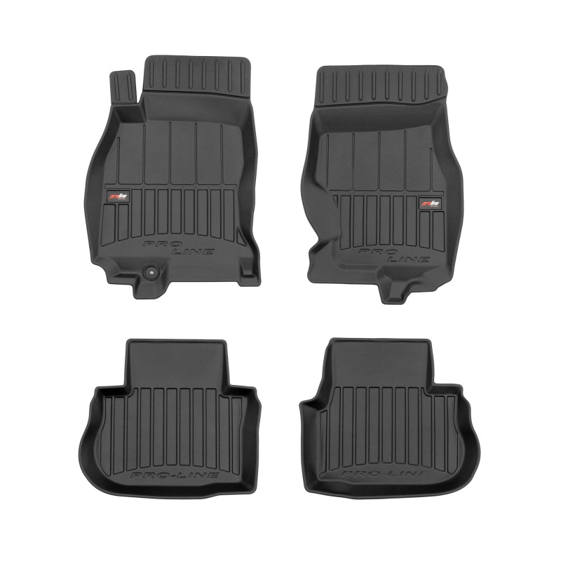 Tappetini compatibili con INFINITI FX I 2003-2008, su misura in Gomma TPE