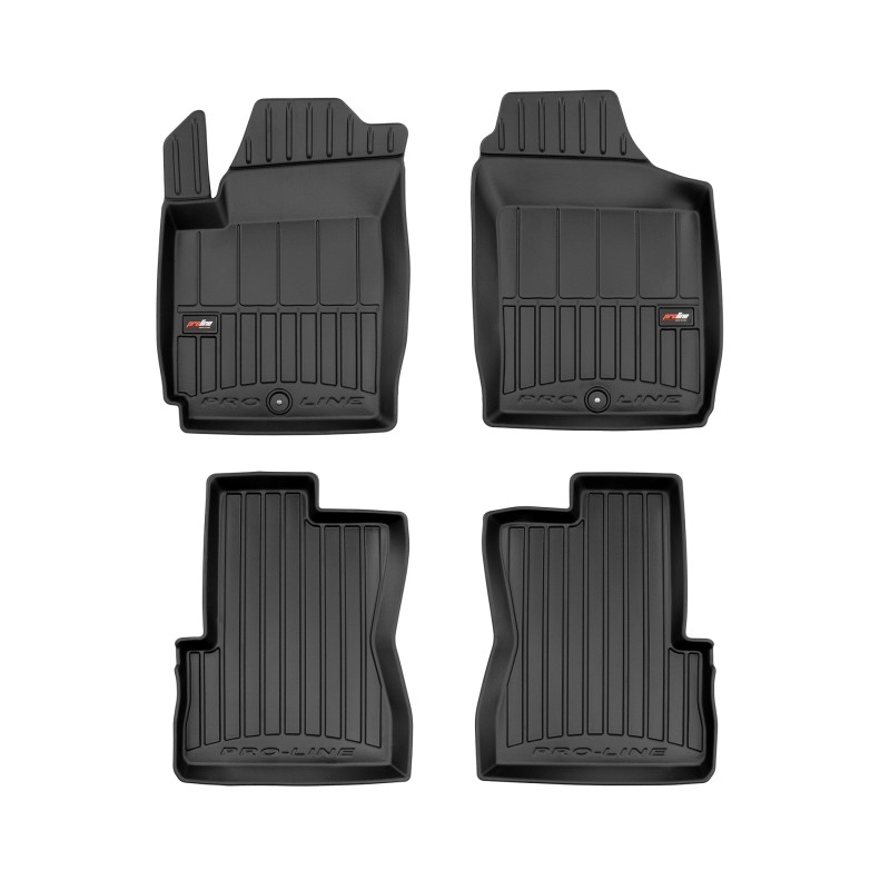 Tappetini compatibili con Kia Picanto I 2003-2011, su misura in Gomma TPE