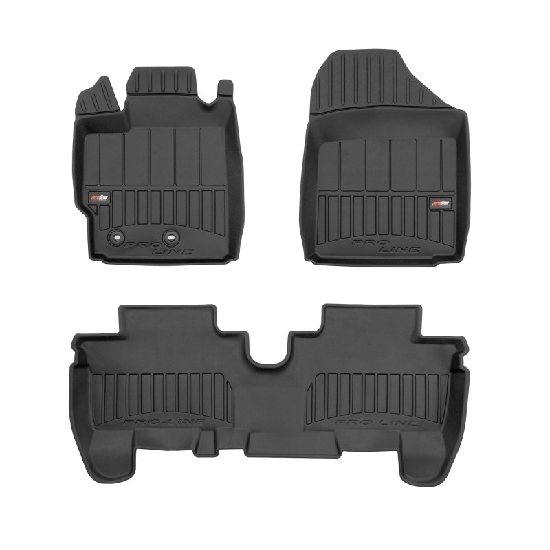 Tappetini compatibili con Toyota Urban Cruiser I 2008-2014, su misura in Gomma TPE