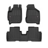 Tappetini compatibili con Kia Carens I 2002-2008, su misura in Gomma TPE
