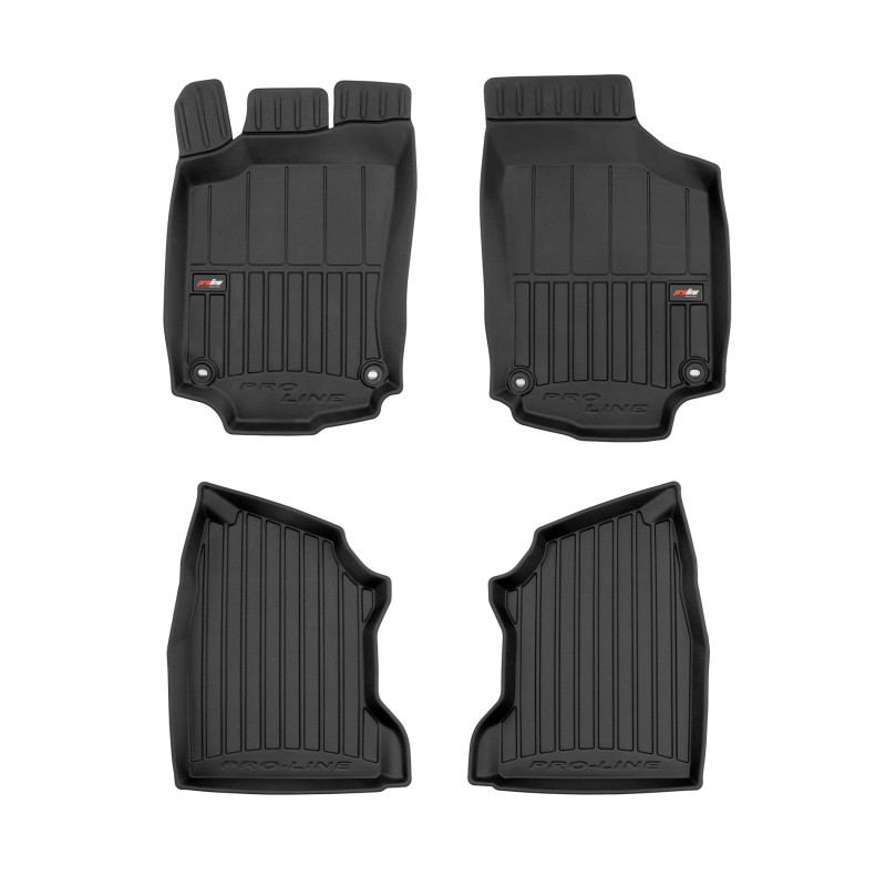 Tappetini compatibili con Opel Combo C 2001-2011, su misura in Gomma TPE