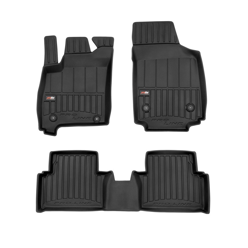 Tappetini compatibili con Opel Meriva A 2003-2010, su misura in Gomma TPE