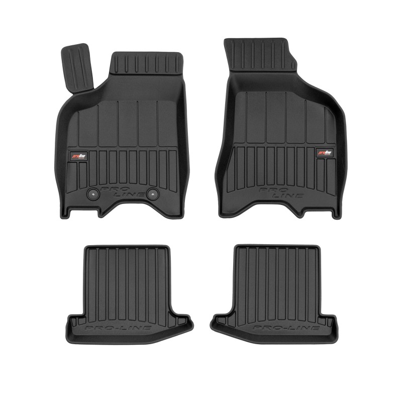 Tappetini compatibili con Volkswagen Lupo 1998-2005, su misura in Gomma TPE