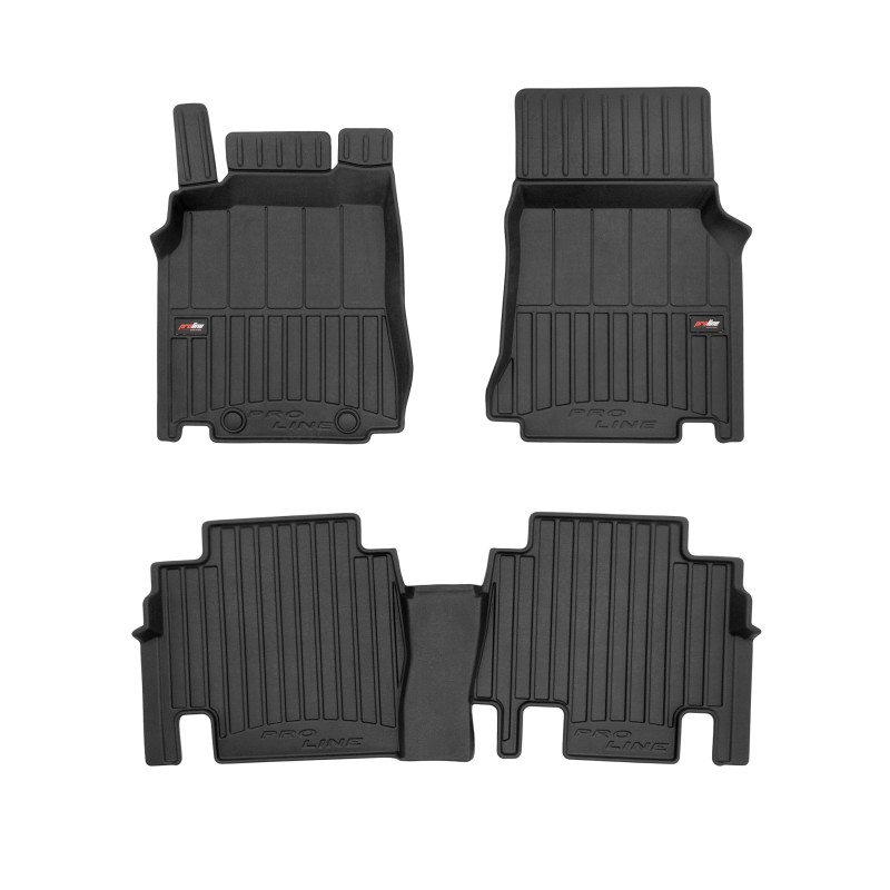 Tappetini compatibili con Mercedes-Benz Vaneo W414 2001-2005, su misura in Gomma TPE