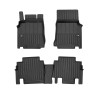 Tappetini compatibili con Mercedes-Benz Vaneo W414 2001-2005, su misura in Gomma TPE