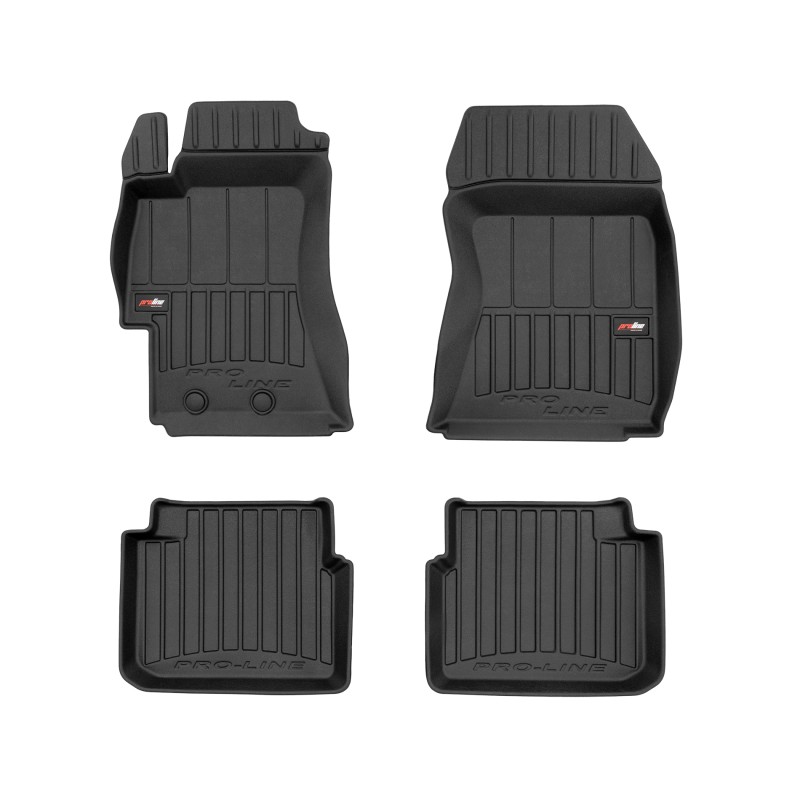 Tappetini compatibili con Subaru Impreza III 2007-2011, su misura in Gomma TPE