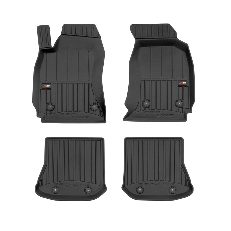 Tappetini compatibili con Audi A4 B5 1994-2001, su misura in Gomma TPE