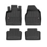 Tappetini compatibili con Nissan Qashqai I 2006-2013, su misura in Gomma TPE