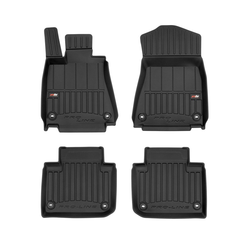 Tappetini compatibili con Lexus GS IV 2012-2020, su misura in Gomma TPE