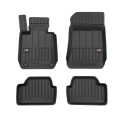 Tappetini compatibili con BMW Serie 1 E81 2004-2011, su misura in Gomma TPE