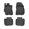 Tappetini compatibili con Subaru Legacy V 2009-2014, su misura in Gomma TPE