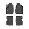 Tappetini compatibili con Ford Ka II 2008-2016, su misura in Gomma TPE