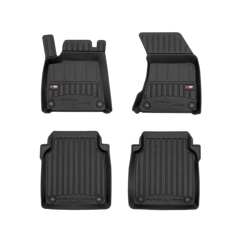Tappetini compatibili con Audi A8 D4 2009-2017, su misura in Gomma TPE