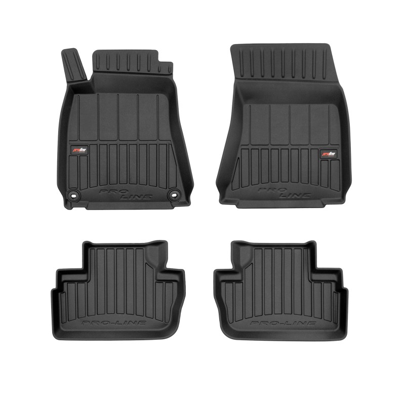 Tappetini compatibili con Lexus IS II 2005-2013, su misura in Gomma TPE