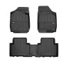 Tappetini compatibili con Kia Carens II 2006-2013, su misura in Gomma TPE