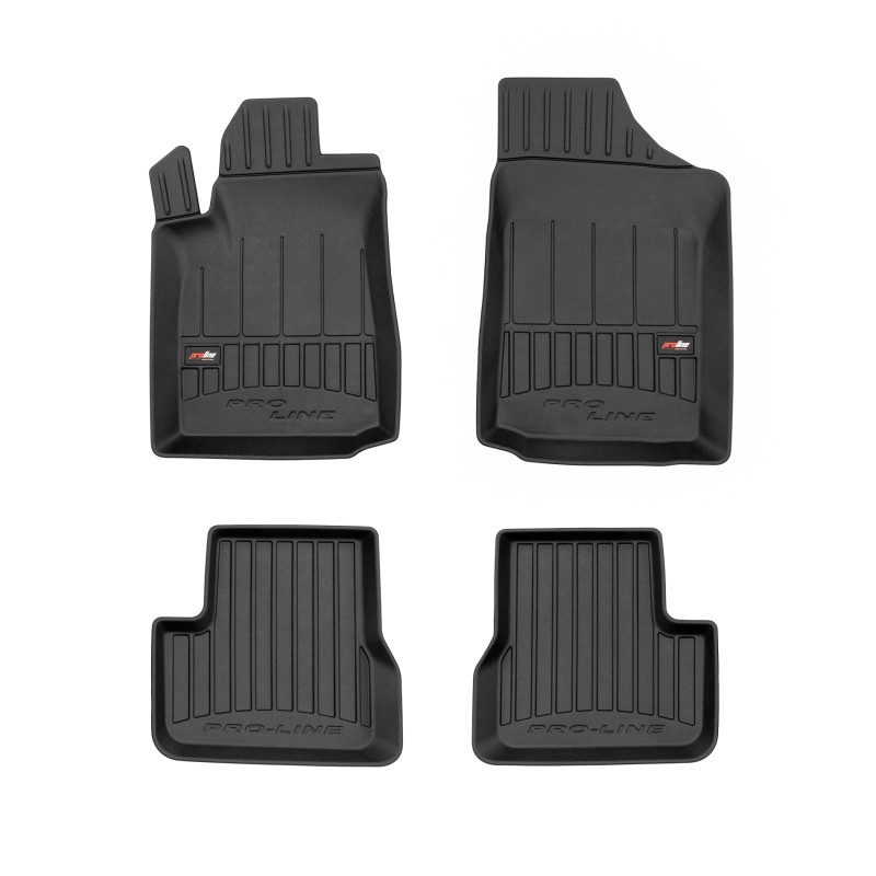 Tappetini compatibili con Citroën C3 I 2002-2009, su misura in Gomma TPE