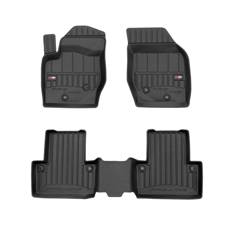 Tappetini compatibili con Volvo XC90 I 2002-2016, su misura in Gomma TPE
