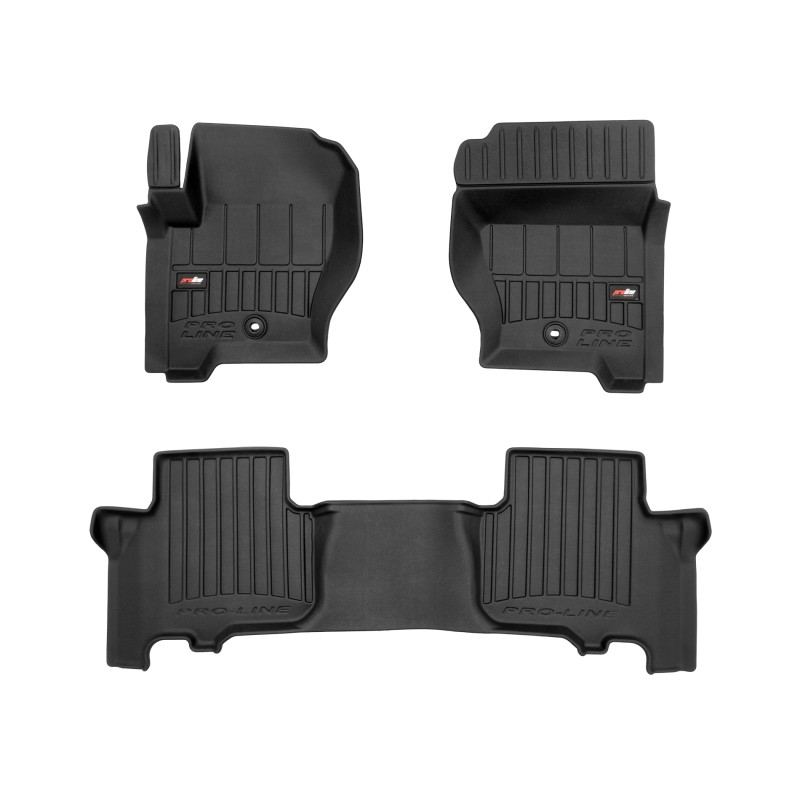 Tappetini compatibili con Land Rover Discovery III 2004-2009, su misura in Gomma TPE