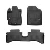 Tappetini compatibili con Toyota Yaris III Hybrid 2011-2020, su misura in Gomma TPE
