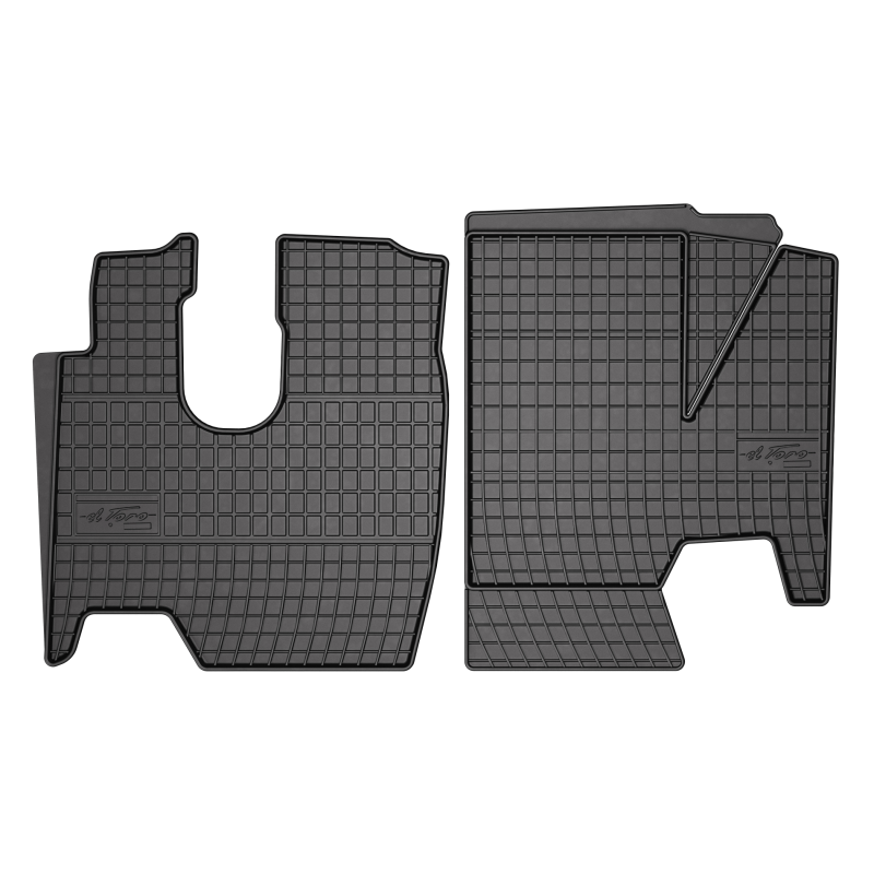 Tappetini compatibili con Mercedes-Benz Atego 1 1995-2005, su misura in Gomma