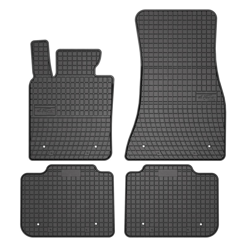 Tappetini compatibili con BMW Serie 6 Gran Turismo G32 2017-2023, su misura in Gomma