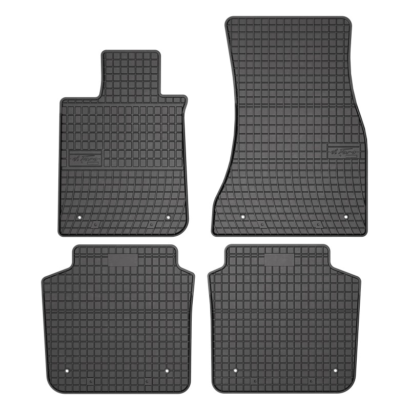 Tappetini compatibili con BMW Serie 7 G12 2015-2022, su misura in Gomma