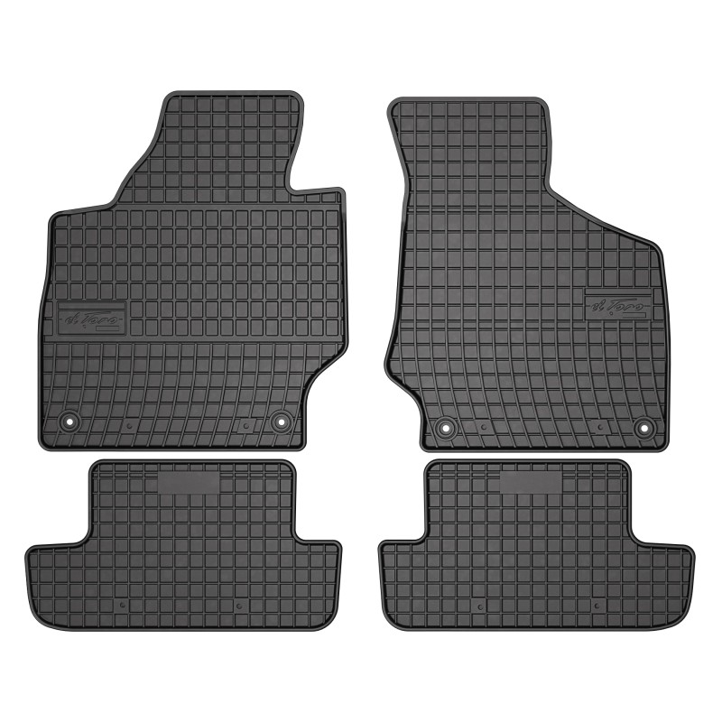 Tappetini compatibili con Audi TT II 2006-2014, su misura in Gomma