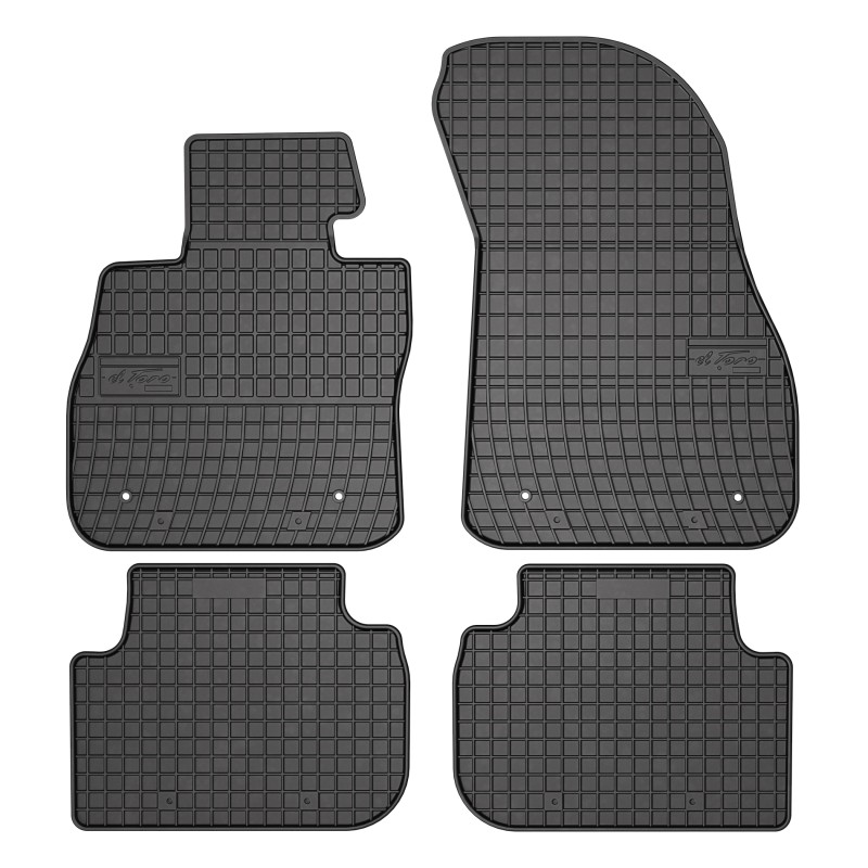 Tappetini compatibili con BMW Serie 1 F40 2019-2024, su misura in Gomma