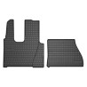 Tappetini compatibili con Mercedes-Benz Actros MP4 2011-2019, su misura in Gomma