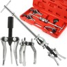 Set estrattori cuscinetti interni ed esterni 5pz 15-80mm con martello 43cm