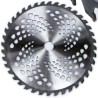 Disco da taglio per decespugliatore Ø255mm foro 25,4mm 40 denti in acciaio