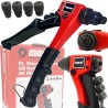 Rivettatrice manuale 2,4-4,8mm 220mm con 4 testine intercambiabili
