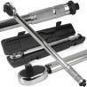 Chiave dinamometrica 42-210 Nm 1/2" in acciaio CrV con custodia 467 mm