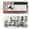 Set chiavi a semicerchio 80 pezzi 3-6mm in rame con custodia