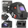 Maschera autoscurante saldatura MIG TIG MAG MMA 100x93mm 1/25000s 4 sensori
