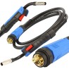 Torcia saldatura MIG MAG tipo MB 15 con giunti rotanti e manico ergonomico
