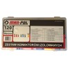 Set connettori terminali isolanti 120 pz per cavi elettrici con custodia